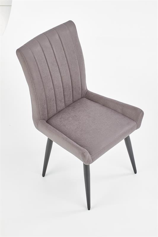 K367 jedálenská stolička tmavo šedá