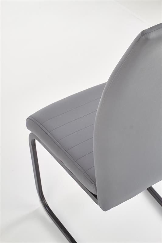 K371 stolička šedá
