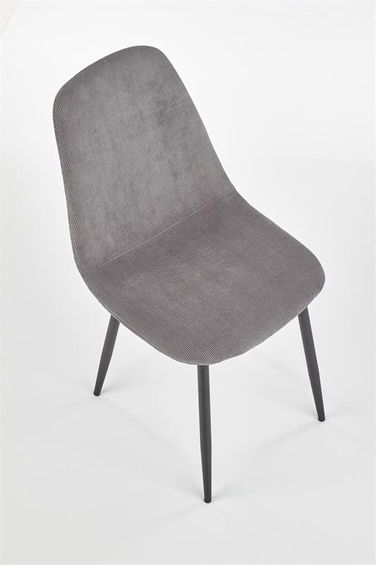 K387 stolička šedá