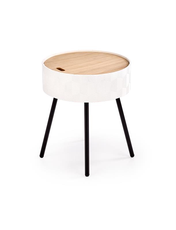 AURA konferenčný stolík biela