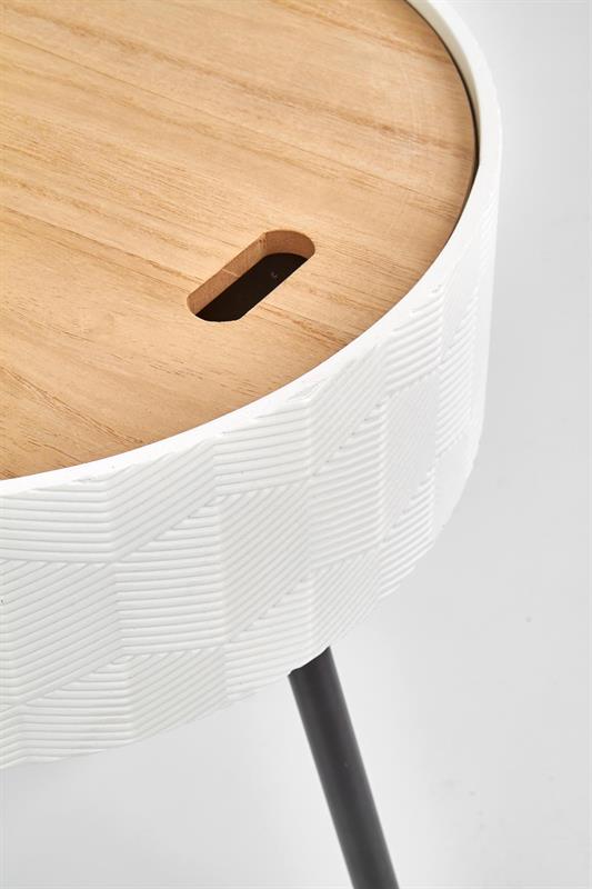 AURA konferenčný stolík biela