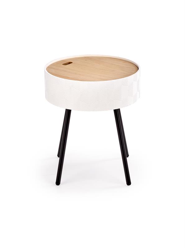 AURA konferenčný stolík biela