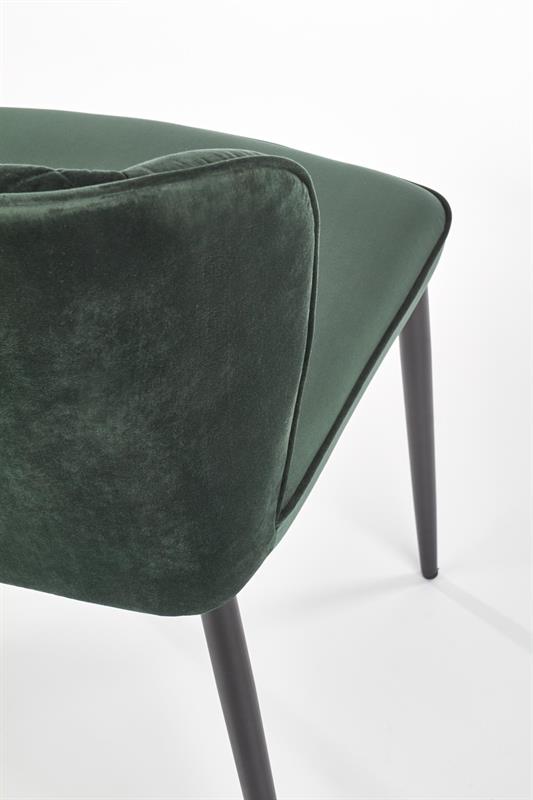 K399 jedálenská stolička tmavo zelená