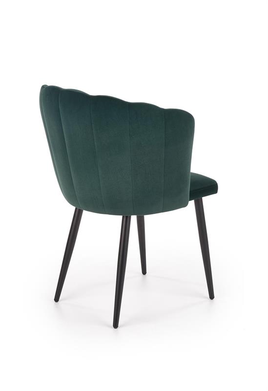 K386 stolička tmavo zelená