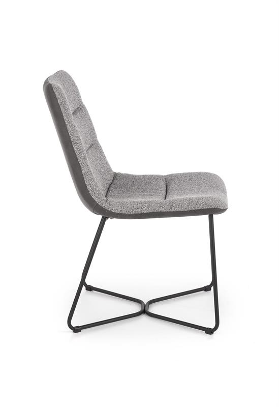 K403 stolička šedá / svetlo šedá