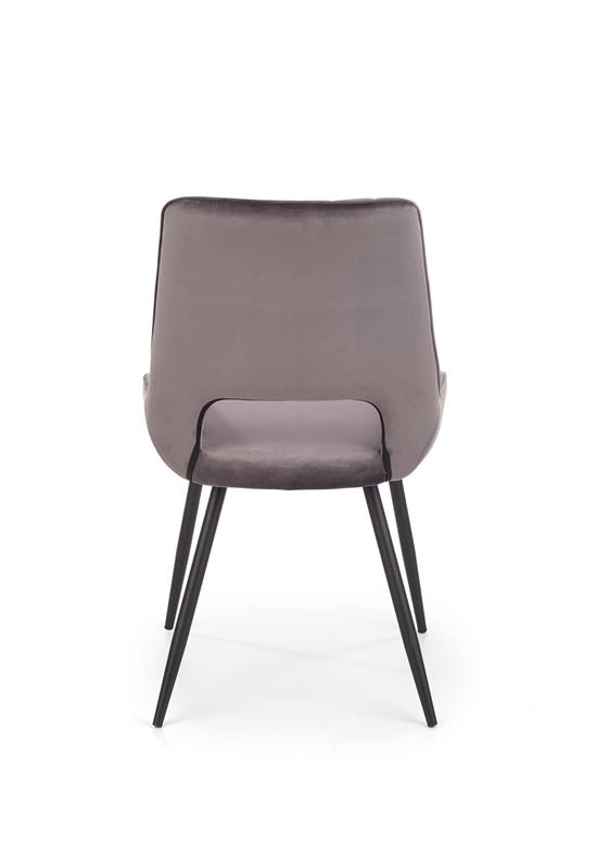 K404 stolička šedá