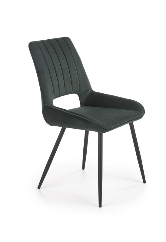 K404 stolička tmavo zelená