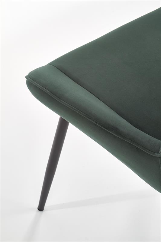 K404 stolička tmavo zelená