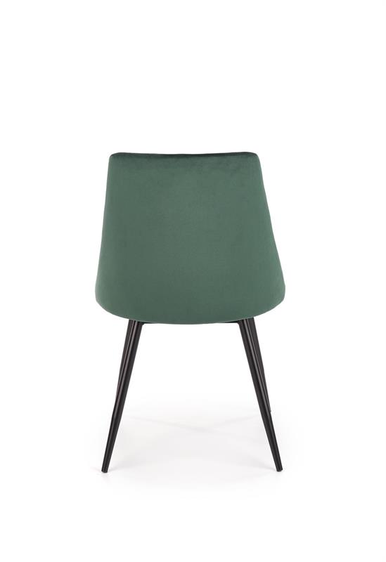 K405 jedálenská stolička tmavo zelená