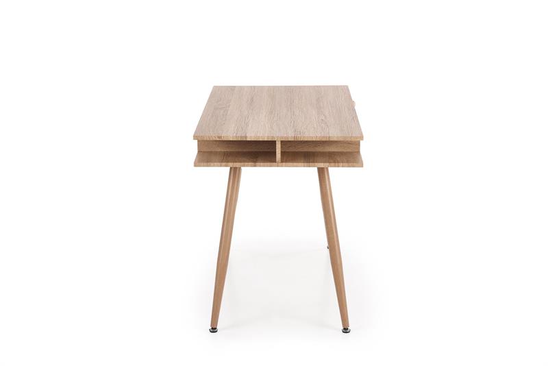 B34 PC stolík dub sonoma-biely