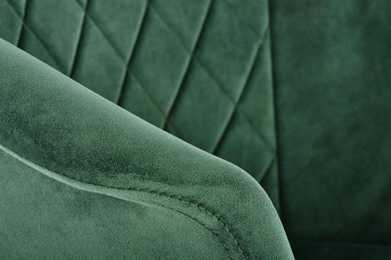 K421 stolička tmavo zelená