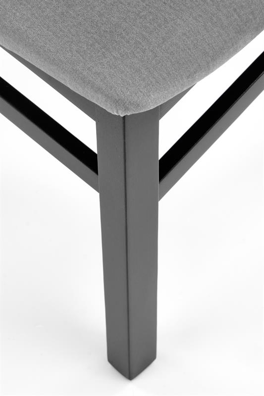 GERARD2 stolička čierna / čal: velvet Monolith 85 (šedá)