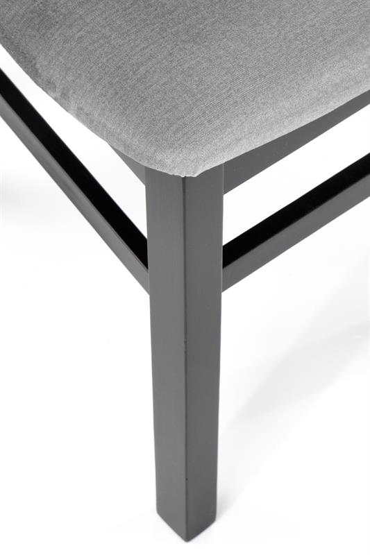 GERARD7 stolička čierna / čal: velvet Monolith 85 (šedá)