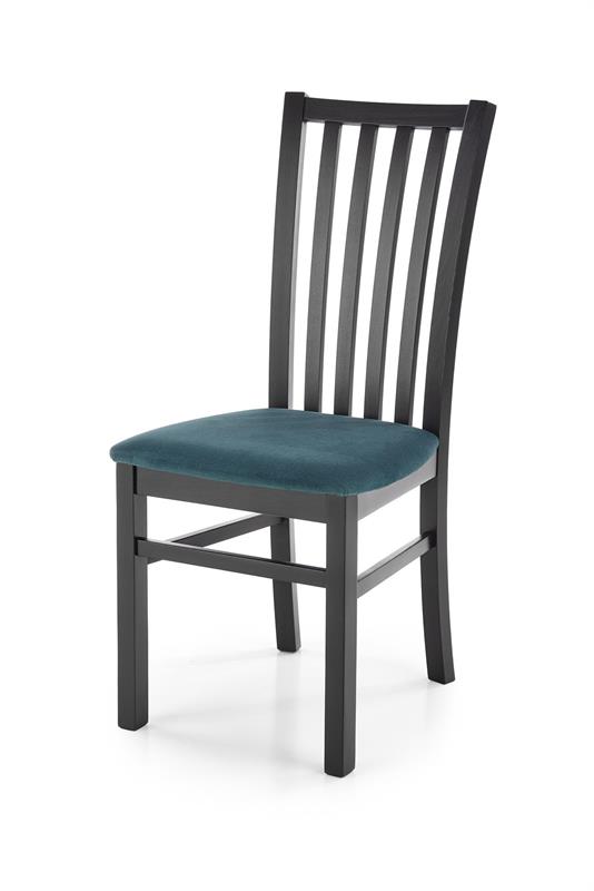 GERARD7 stolička čierna / čal: velvet Monolith 37 (tmavo zelená)