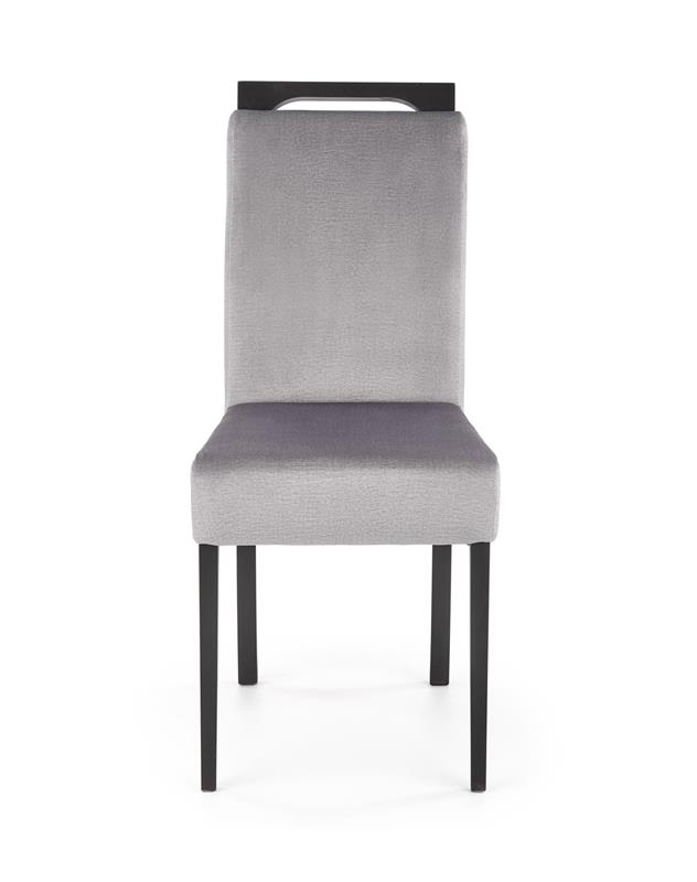 CLARION 2 stolička čierna / čal: MONOLITH 85 (šedá)