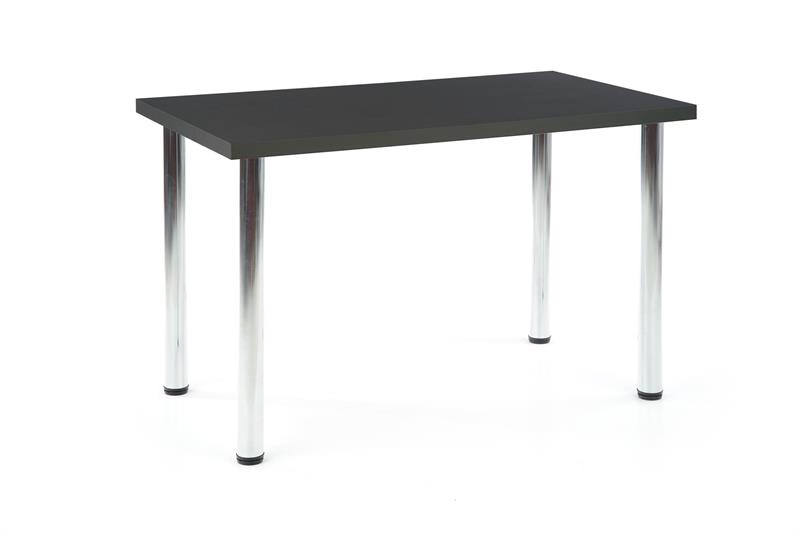 MODEX 120 stôl kolor doska - antracit, nohy - chróm