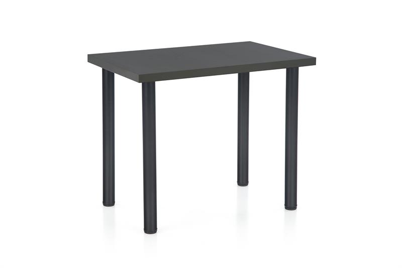 MODEX 2 90 stôl kolor doska - antracit, nohy - čierne