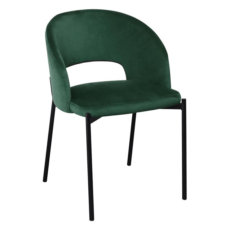 K455 stolička tmavo zelená