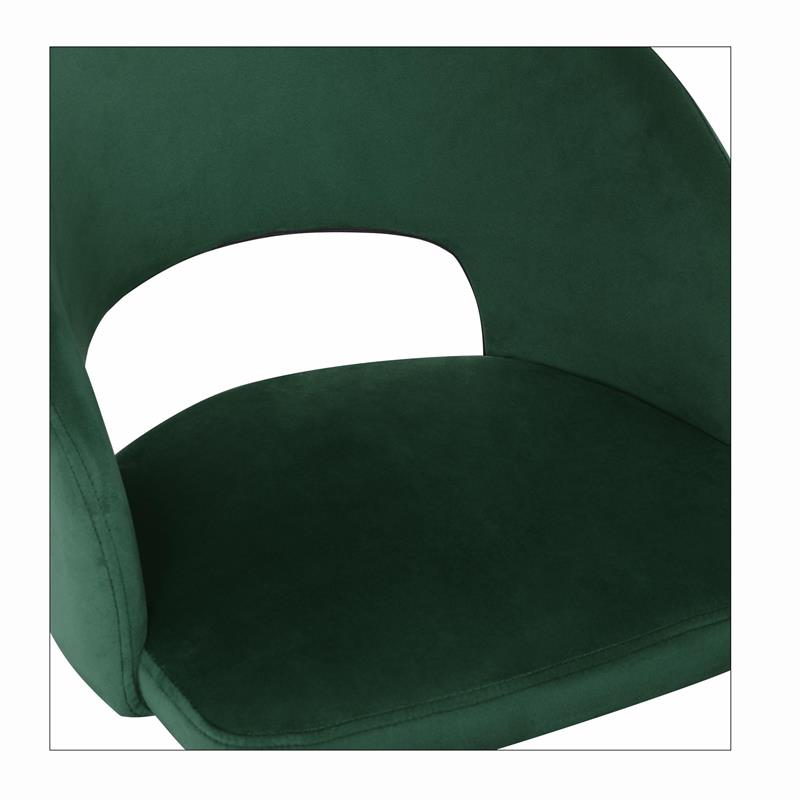 K455 stolička tmavo zelená