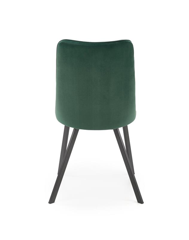 K450 stolička tmavo zelená