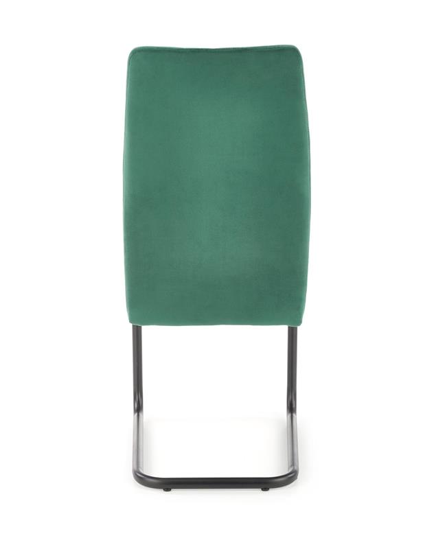 K444 stolička tmavo zelená