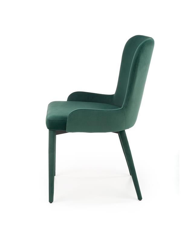 K425 stolička tmavo zelená