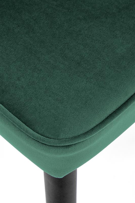K446 stolička tmavo zelená