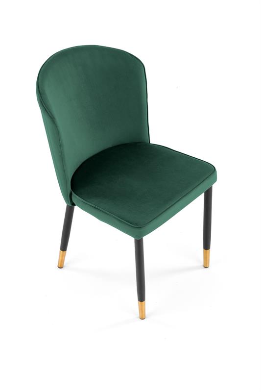K446 stolička tmavo zelená
