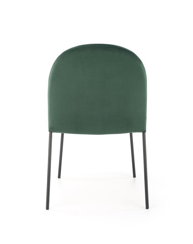 K443 stolička tmavo zelená