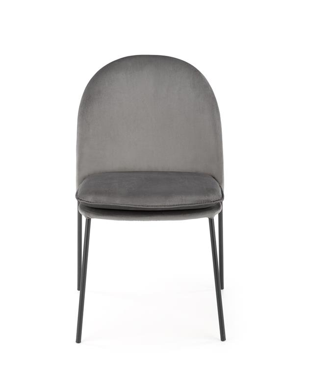 K443 stolička šedá