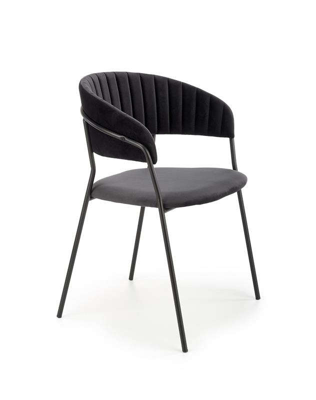K426 stolička čierna