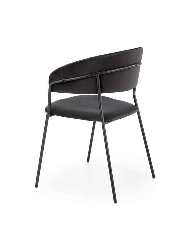 K426 stolička čierna