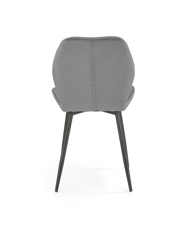 K453 stolička šedá