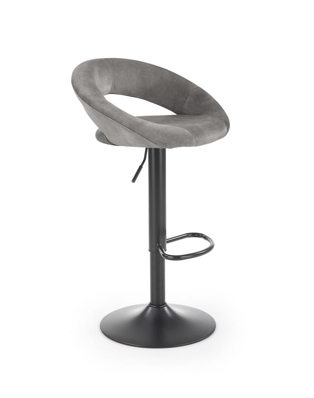 H102 barová stolička šedá