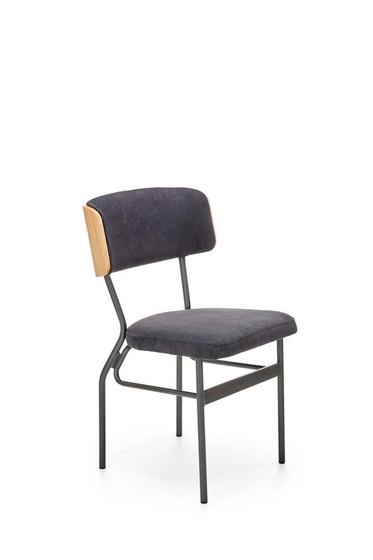 SMART stolička KR dub prírodný/čierna