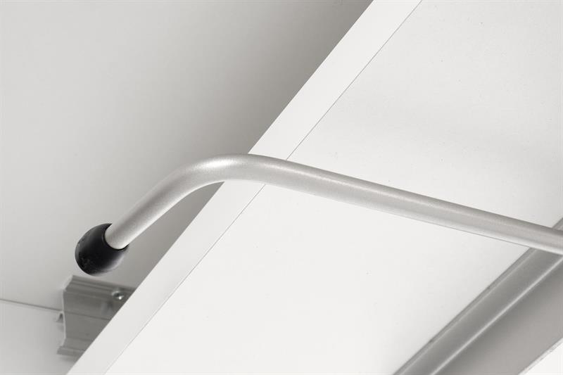 BUSETTI konferenčný stolík doska: biela matná, nohy: biele matné