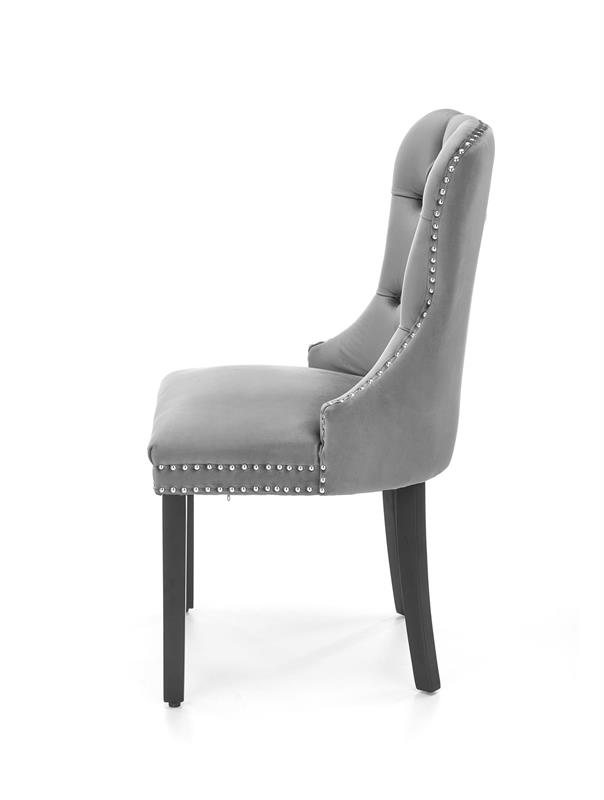MIYA stolička čierna / čal: šedé