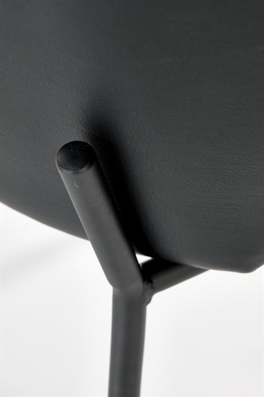 K471 jedálenská stolička šedá/čierna