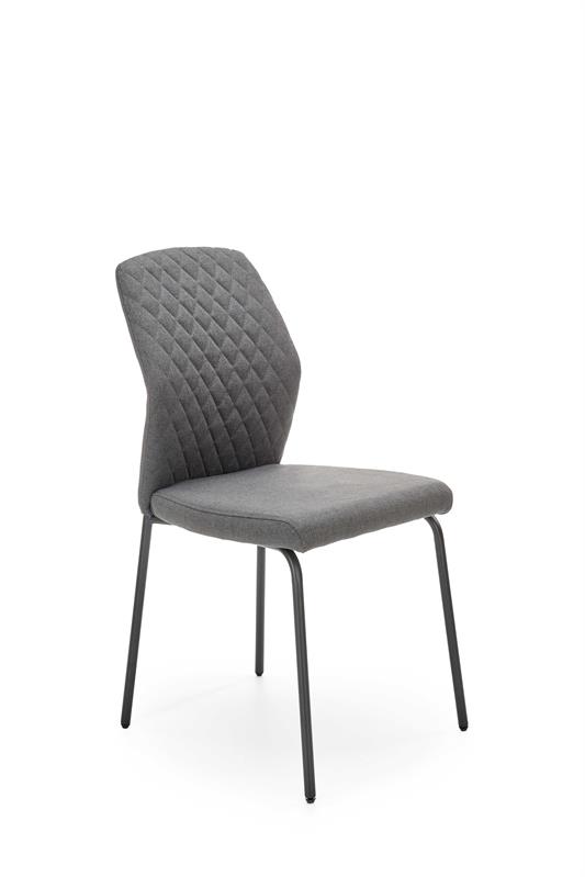 K461 jedálenská stolička šedá
