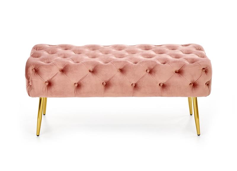 ATHENA lavica ružová / zlatá