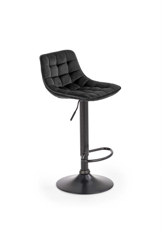 H95 barová stolička čierna