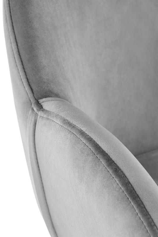 K480 jedálenská stolička sivý