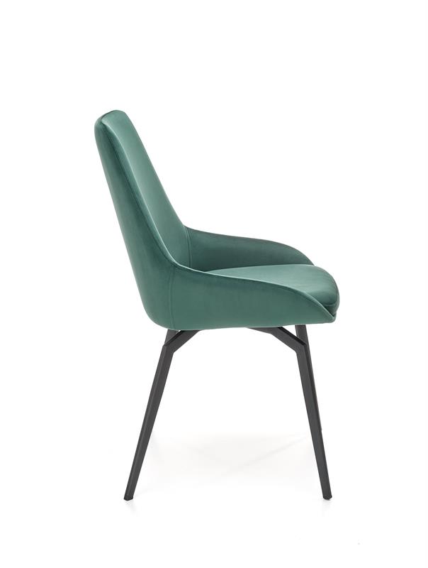 K479 jedálenská stolička tmavo zelená