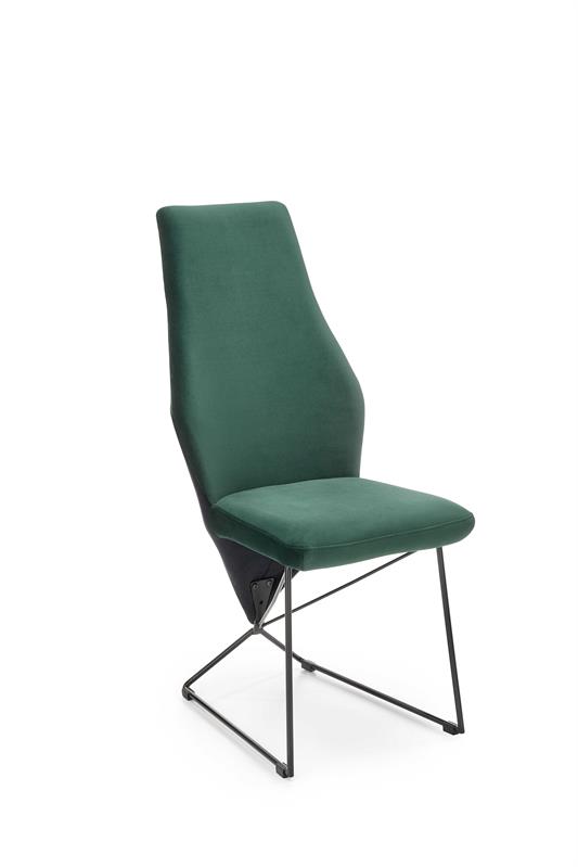 K485 stolička tmavo zelená