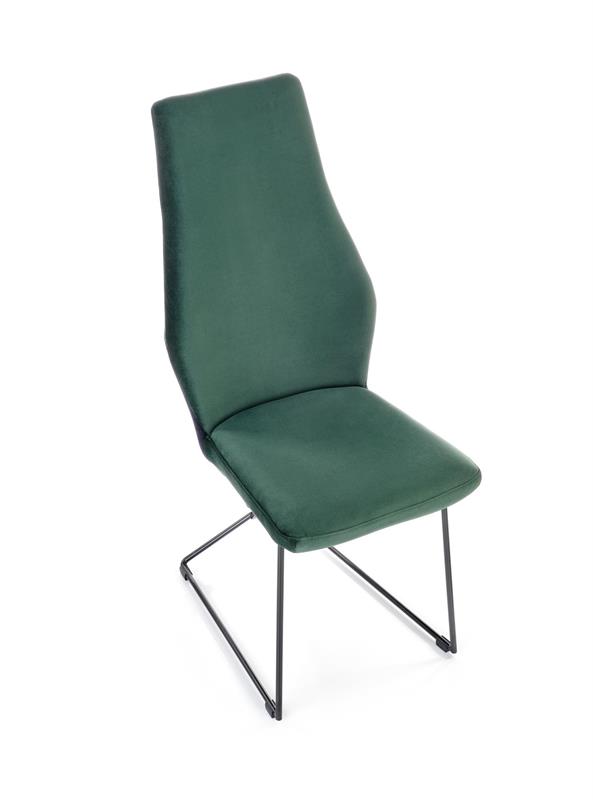 K485 stolička tmavo zelená