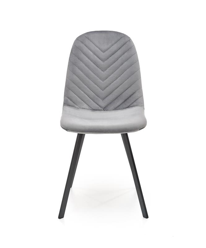 K462 jedálenská stolička šedá
