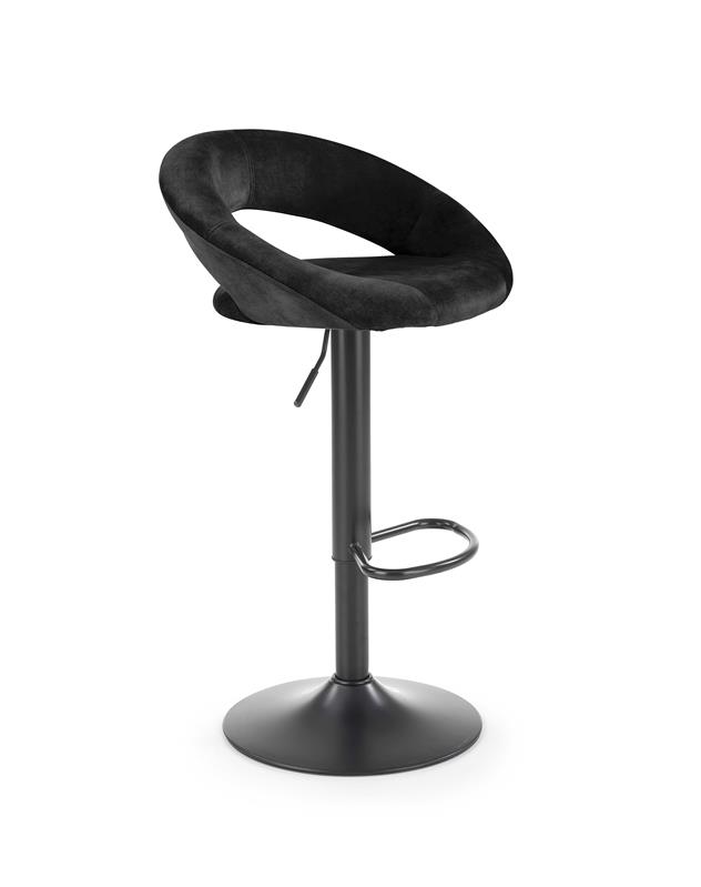 H102 barová stolička čierna