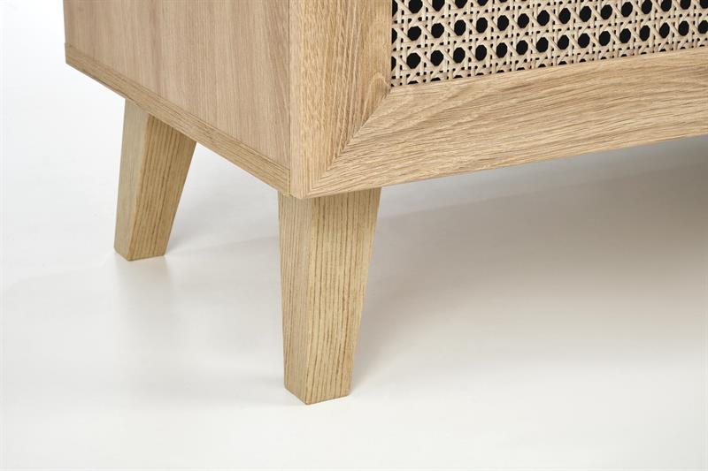 BORNEO KM-1 komoda, dub artisan/ čierny