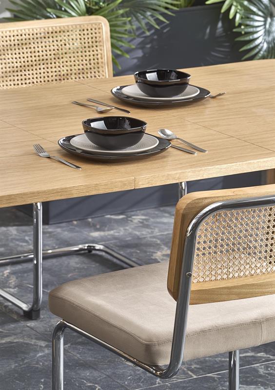 ELEFANTE OBDĹŽNIK rozkladací stôl 160-240/100 dub prírodný