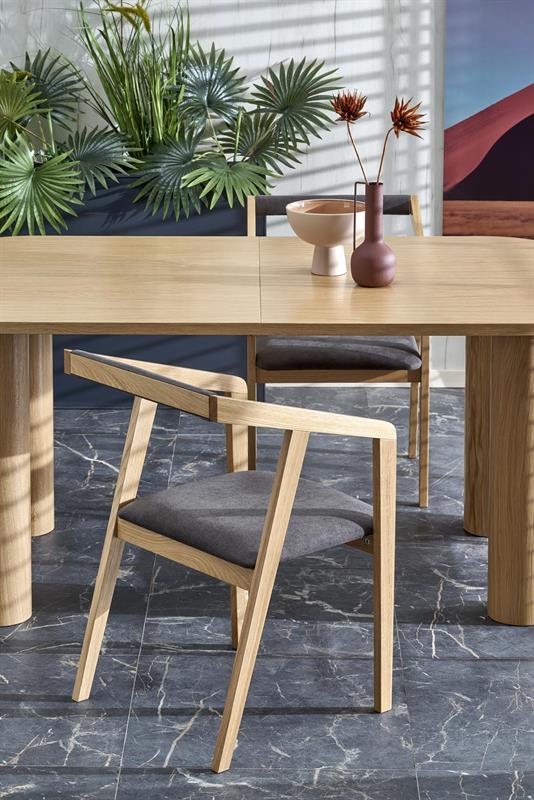 ELEFANTE OBDĹŽNIK rozkladací stôl 160-240/100 dub prírodný